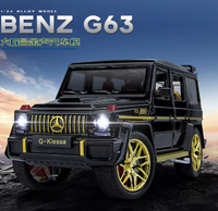 1:24 Diecast AMG G63 Model Car With Smoke