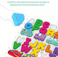 4in1 Kids Number & Letter Learning Board
