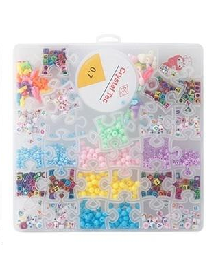 DIY Colorful Crystal Beads Set With Storage Box