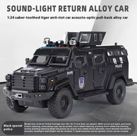 1:24 Diecast Police Tiger Armor Vehicle