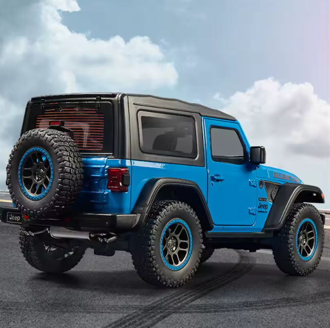 1:18 Diecast Rubicon Wrangler Jeep Model