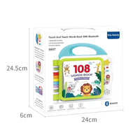 Kids Bluetooth Touch & Teach 108 Words Learning Book