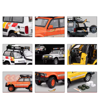 1:24 Diecast Land Cruiser LC80 Model Car
