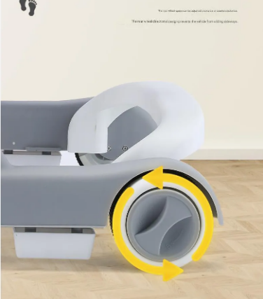 Multi-functional 3in1 Baby Monkey Musical Walker - Gray