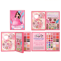 48Pcs Realistic Princess Book Shape Makeup Kit