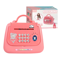 Girls Handbag Design Piggy Bank - Pink