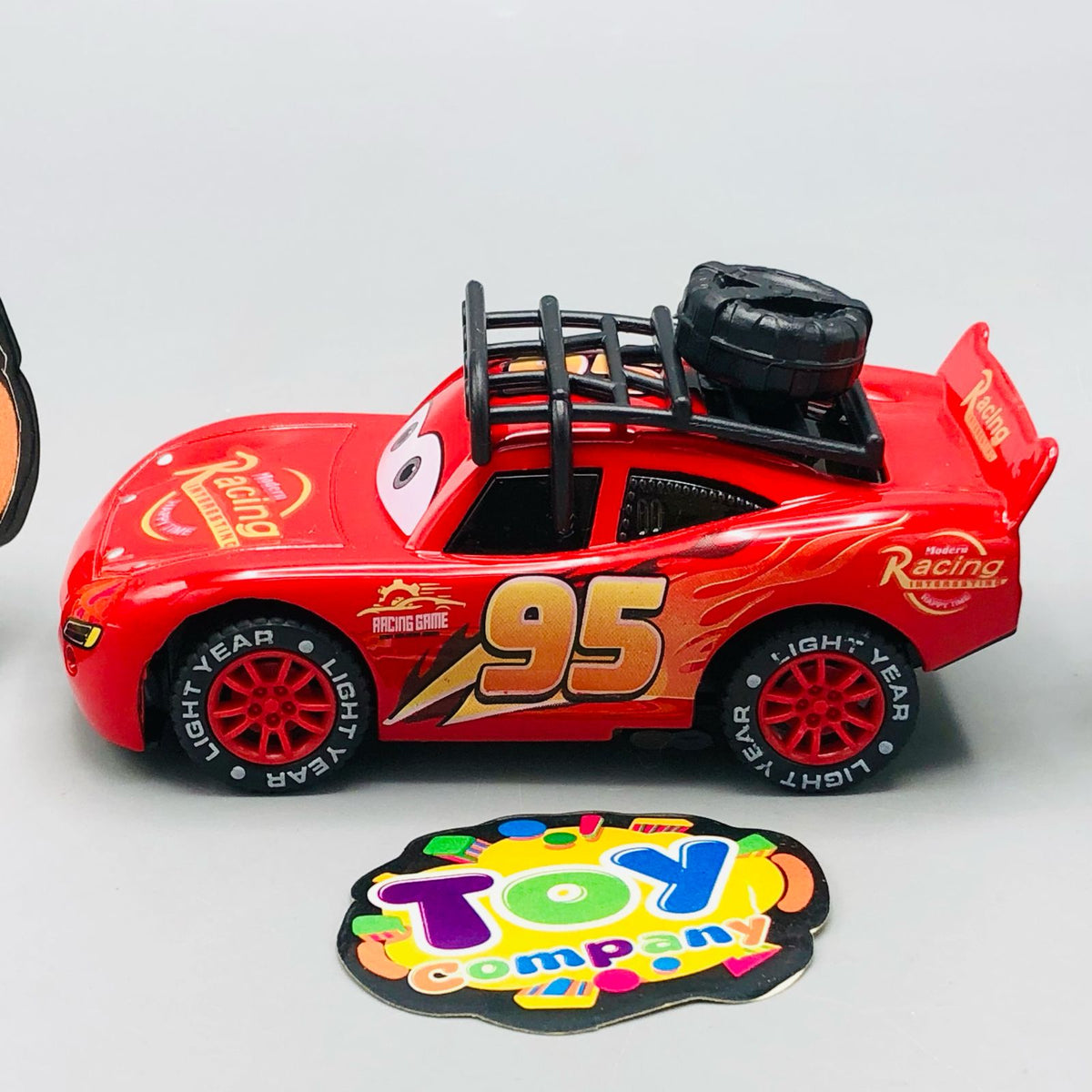 1Pc Diecast Mini McQueen Off-Road Car With Light & Sound