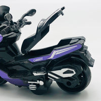 1Pc ABS Inertial Mini Police Bike C400GT Model