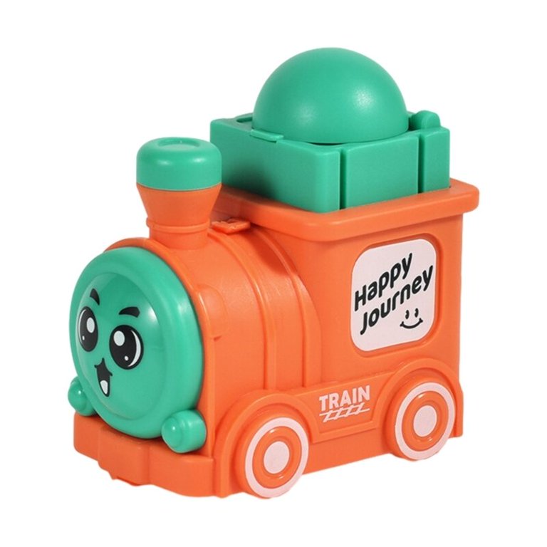 Press & Go Cartoon Mini Train - 1Pc