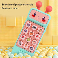 Robot Shaped Kids Musical Puzzle Mobile Phone