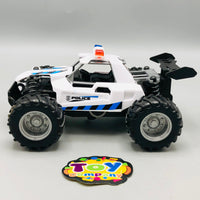 Kids ABS Pullback Police Car With Light & Sound - 1Pc