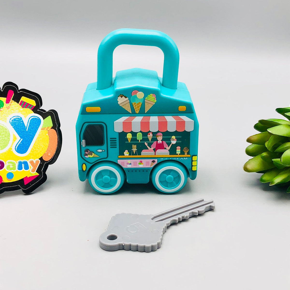 6Pcs Unlock Push Cars With Keys - Some Similar Designs