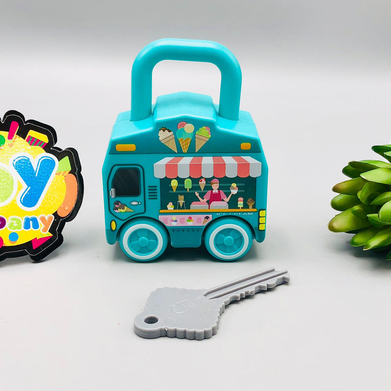 6Pcs Unlock Push Cars With Keys - Some Similar Designs
