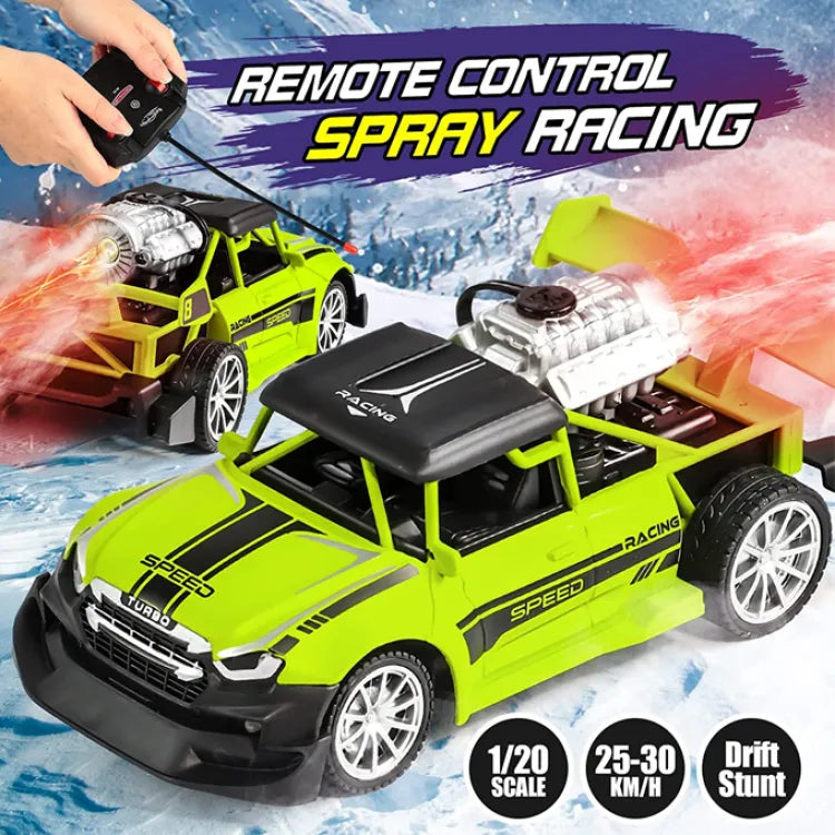 1:20 RC Light & Spray Stunt Turbo Car