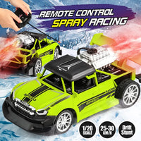 1:20 RC Light & Spray Stunt Turbo Car