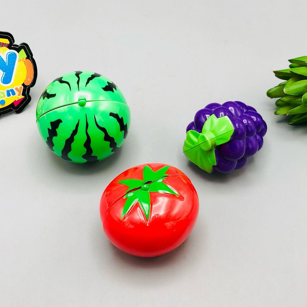 Pretend Play Vegetable & Fruit Cutting Toy Set