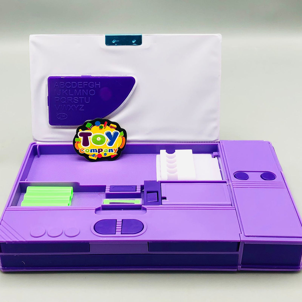 Jumbo Calculator Geometry Box With 2 Pencils For Girls - Assortment