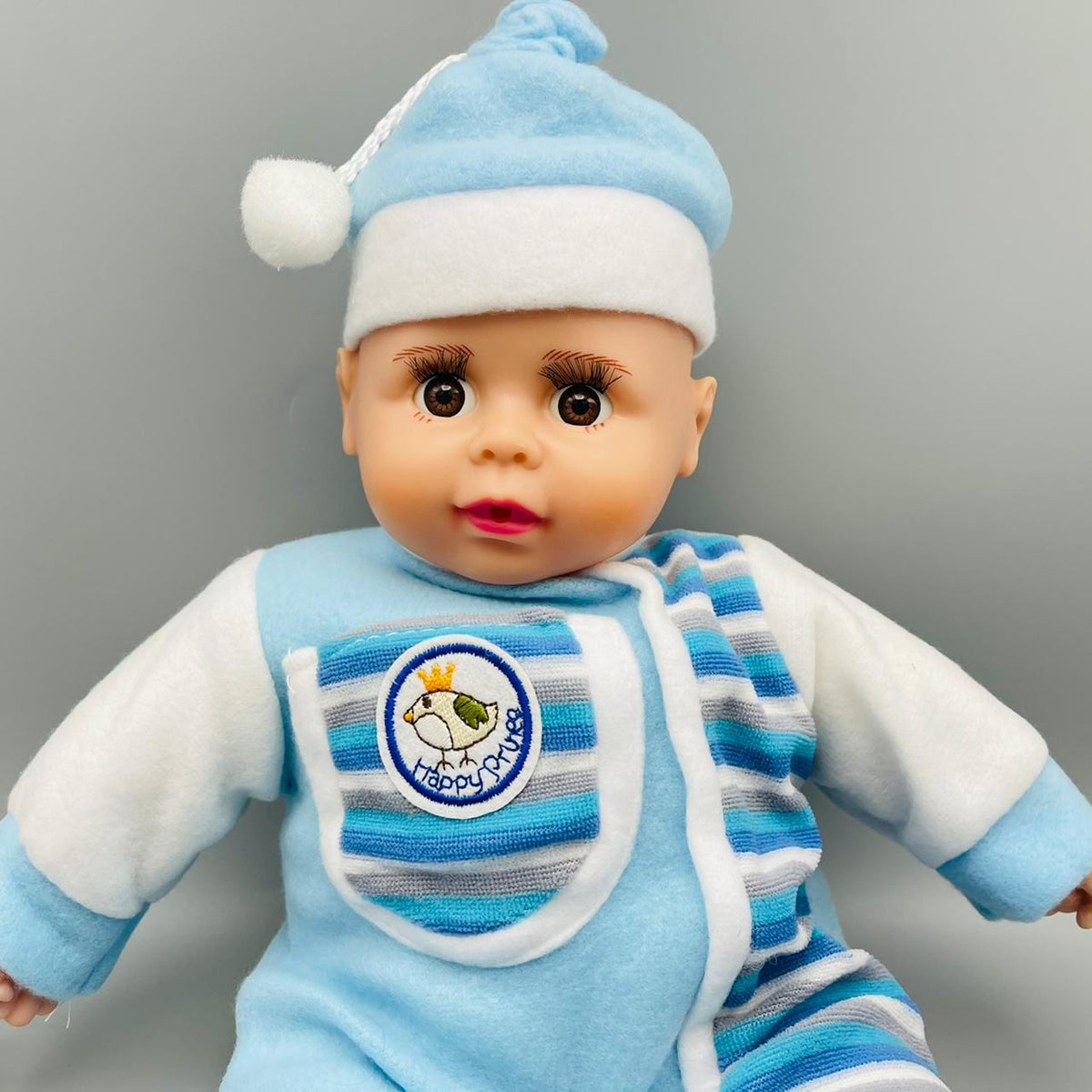 Stuffed Baby Boy with Feeder
