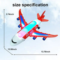 Battery Operated Airliner Toy With Light & Sound