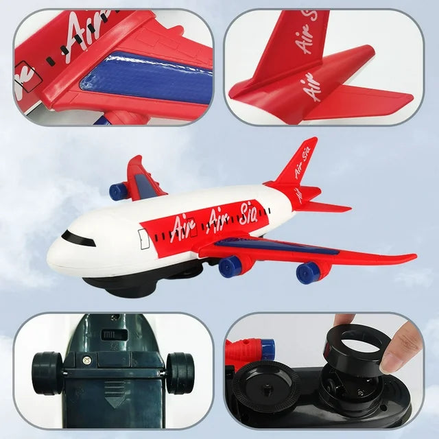 Battery Operated Airliner Toy With Light & Sound