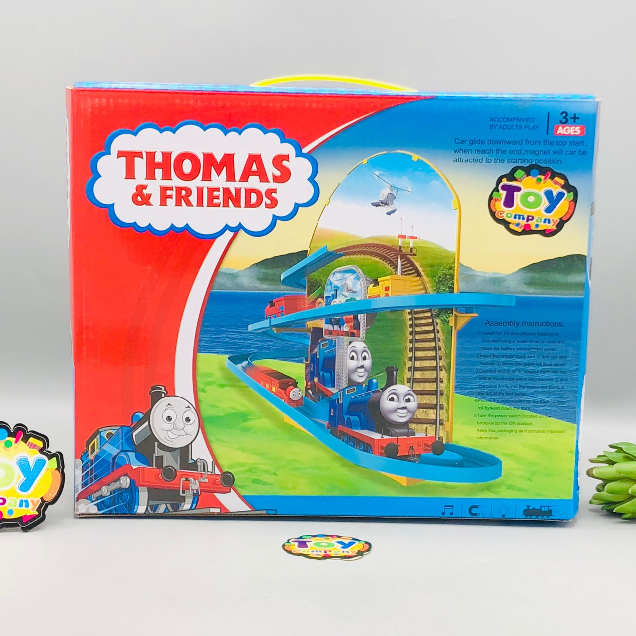 Electric Magnetic Thomas Chase & Race Track Set