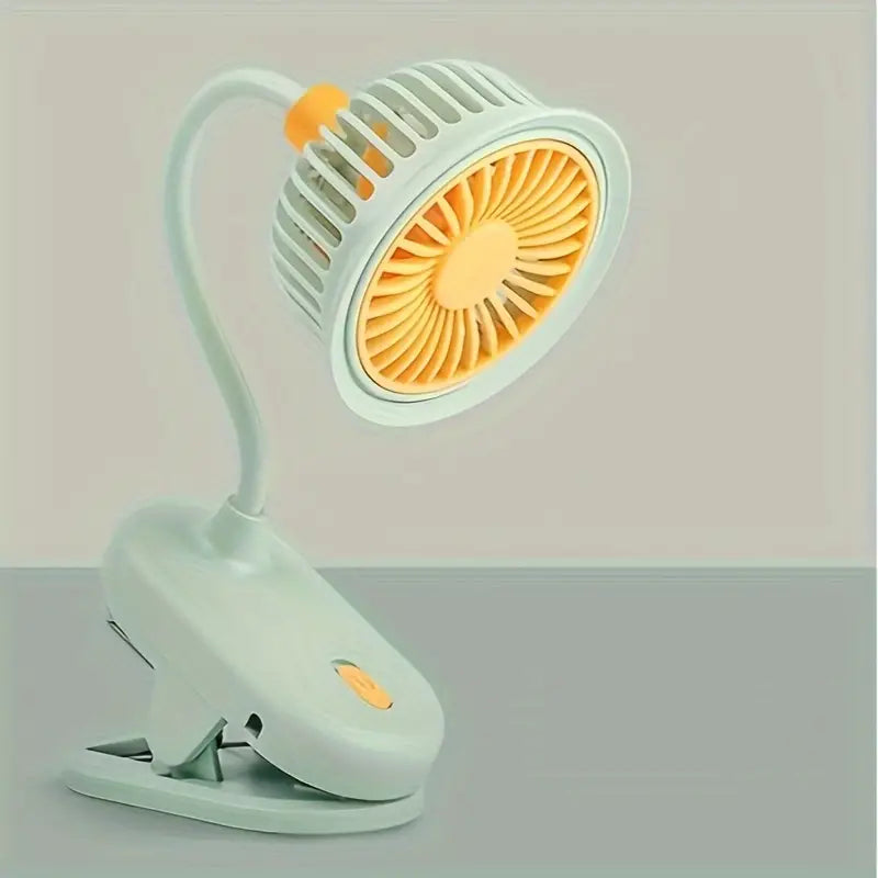 Rechargeable Clip Type Desktop Fan