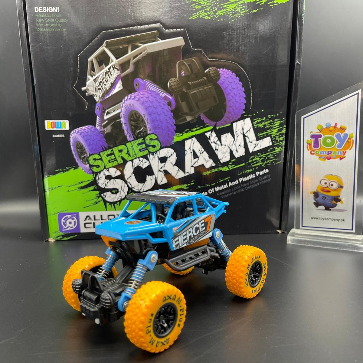 Alloy Metal Scrawl Series 4 x 4 Climbing Car
