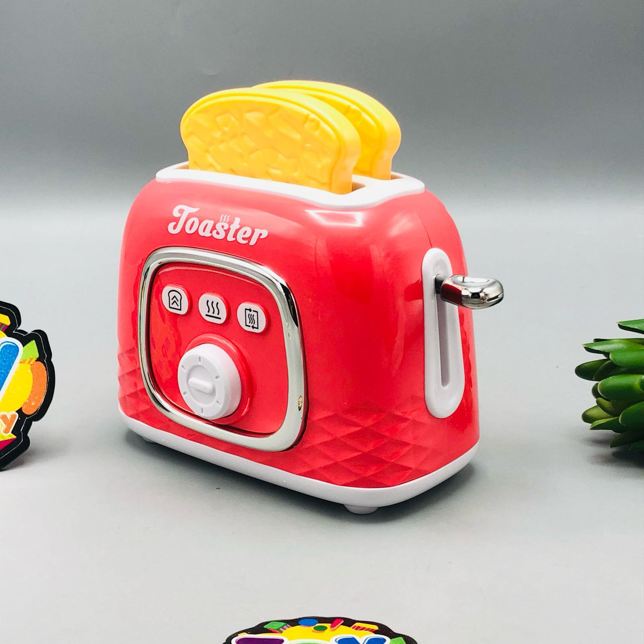 Kids Pretend Play Mini Toaster Toy