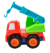 DIY 4Pcs City Engineering Screw Vehicles