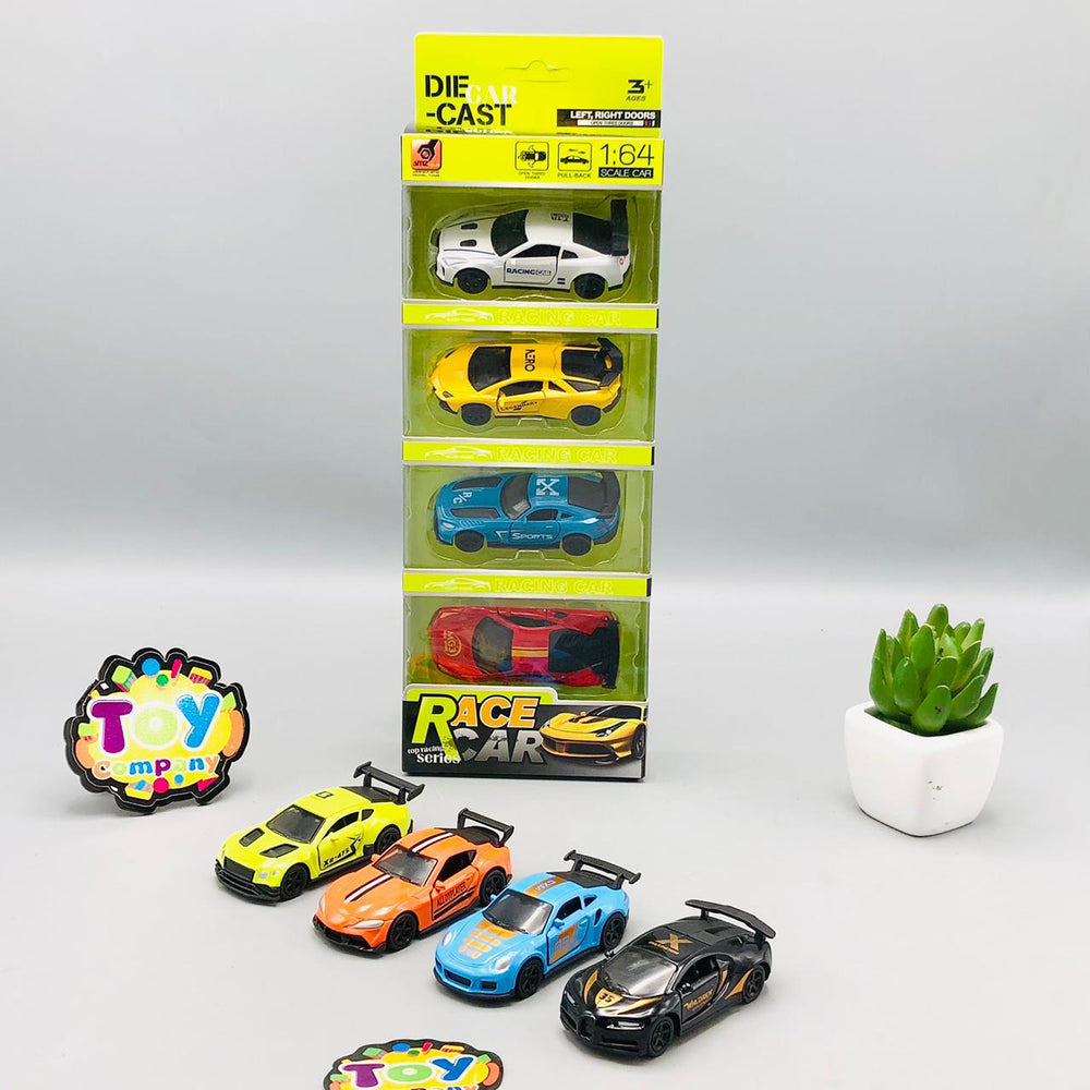 1:64 Mini Diecast Pullback Racing Cars