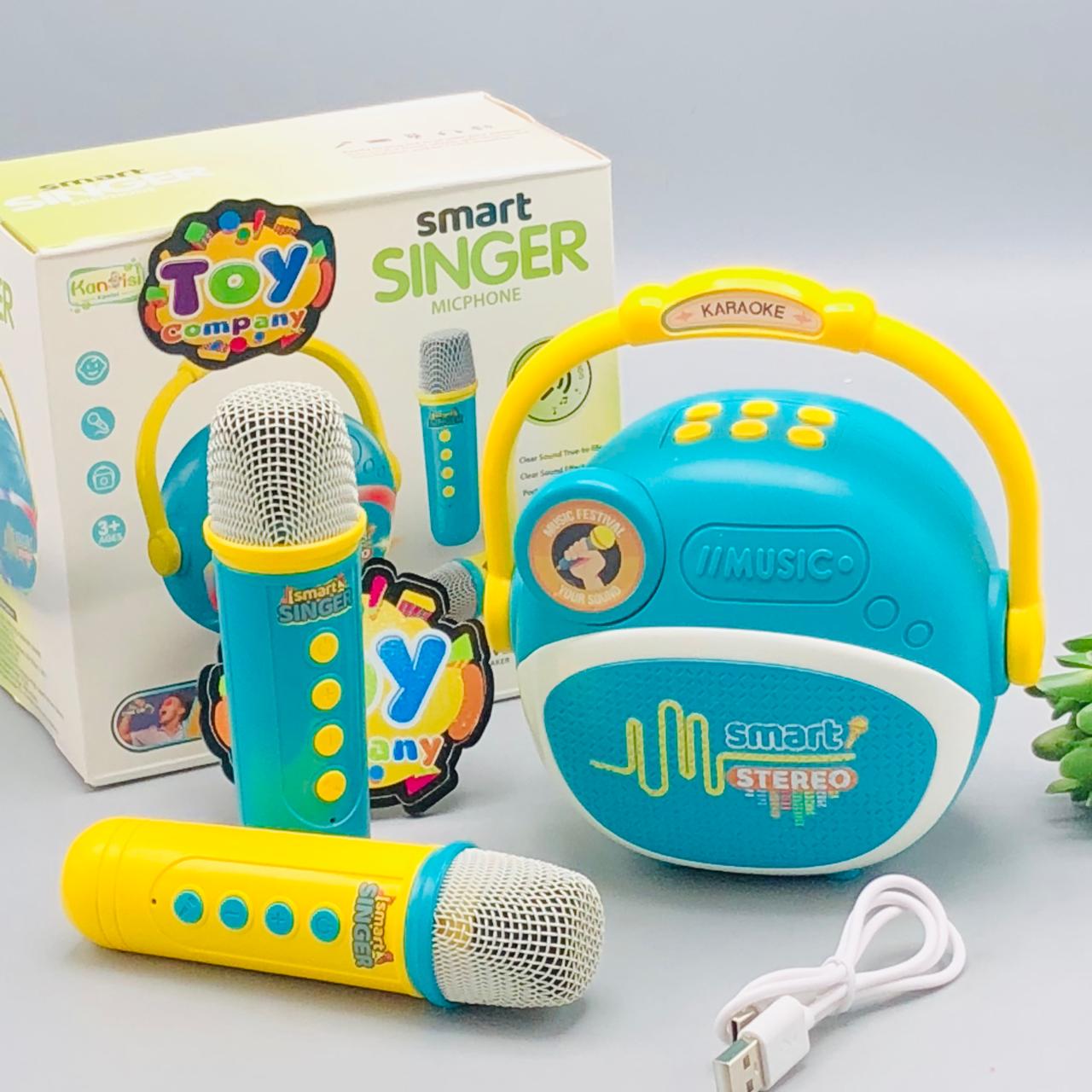 Wireless Karaoke Bluetooth Speaker With Dual Microphone