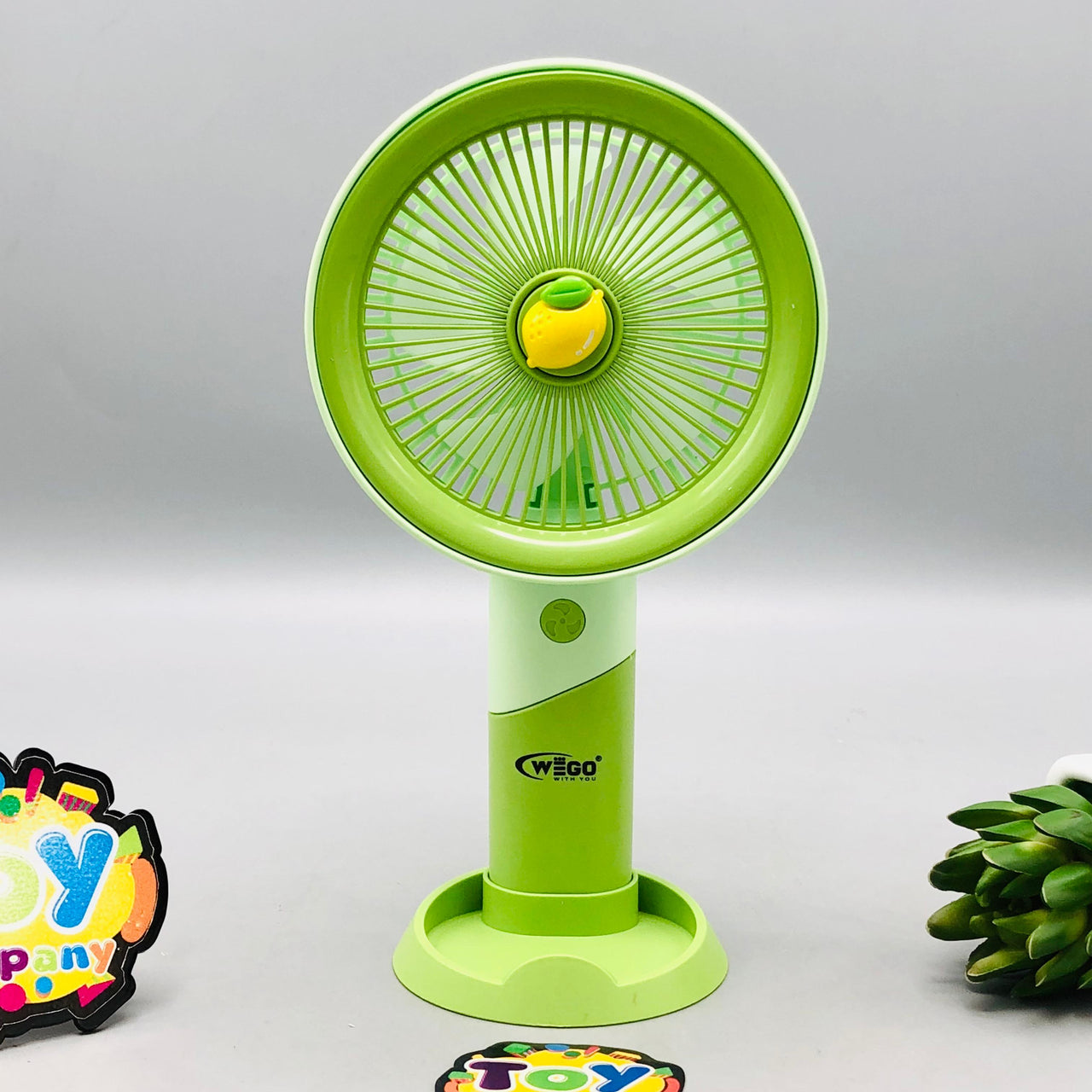 8.5" Rechargeable Fruit Theme Desktop Fan