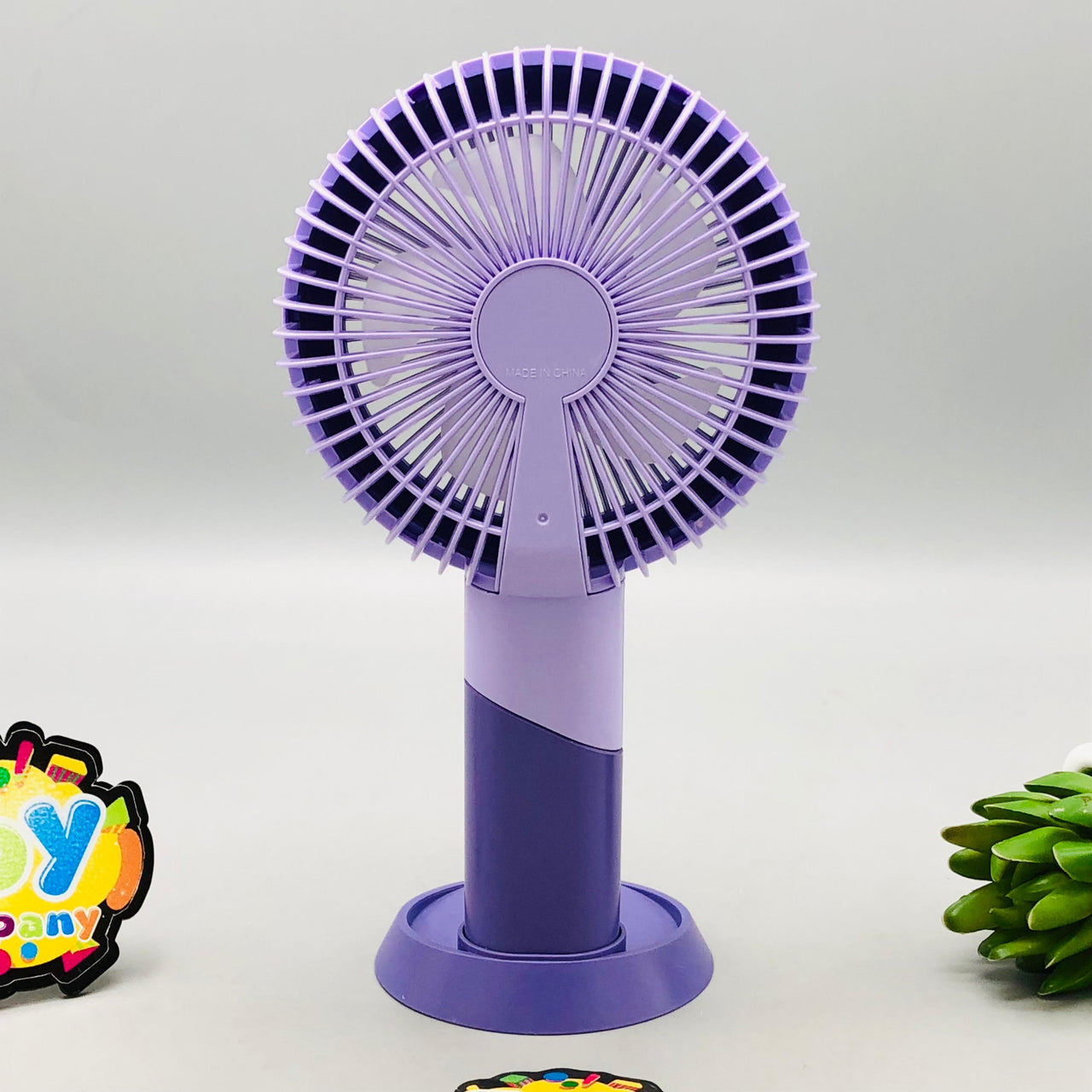 8.5" Rechargeable Fruit Theme Tabletop Fan