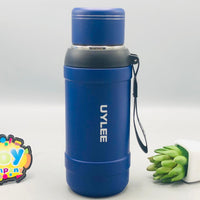 800ml Stainless Steel Sports Water Bottle - Blue
