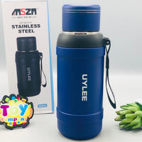 800ml Stainless Steel Sports Water Bottle - Blue