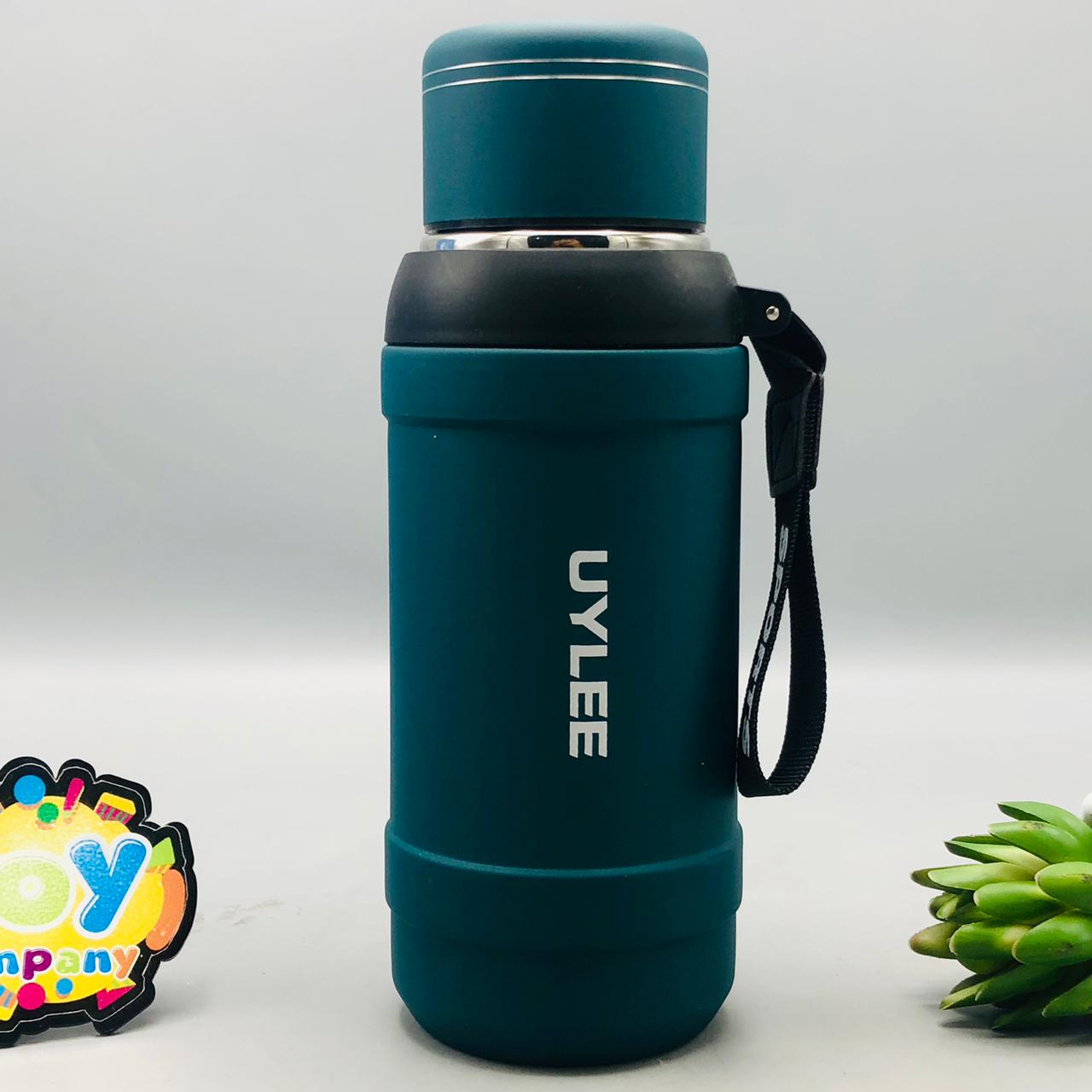 800ml Stainless Steel Sports Water Bottle - Green