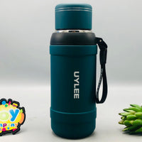 800ml Stainless Steel Sports Water Bottle - Green