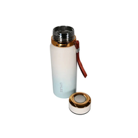 800ml Stainless Steel Water Bottle - Beige 