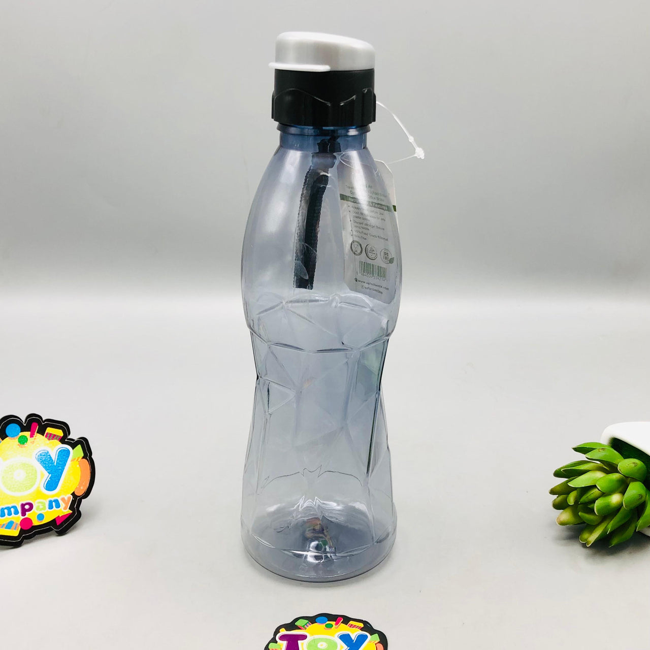 800ml Plastic Safari Solo Transparent Water Bottle