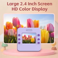 Kids HD Flip Lens Instant Print Camera