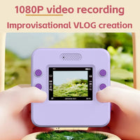 Kids HD Flip Lens Instant Print Camera