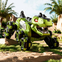 Remote & Gesture Control 8 Wheels Stunt Spray Dinosaur