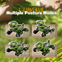 Remote & Gesture Control 8 Wheels Stunt Spray Dinosaur
