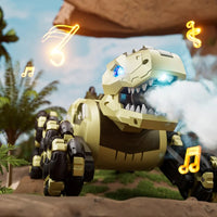 Remote & Gesture Control 8 Wheels Stunt Spray Dinosaur