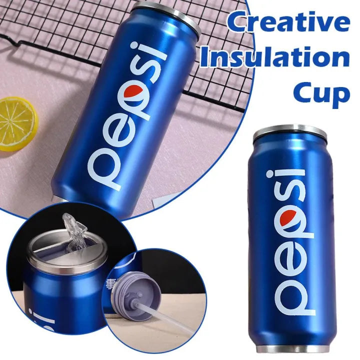 Pepsi Design Stainless Steel Water Bottle