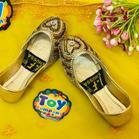 Hand-Made Multani Fancy Khussa for Girls