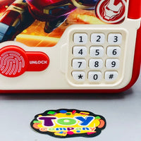 Ironman Fingerprint & Password Unlock ATM Machine
