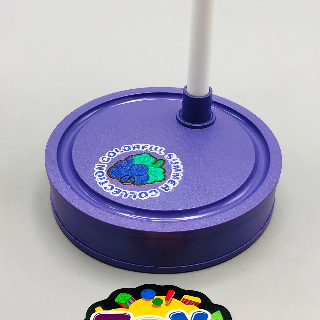 Rechargeable Fruit Design Desktop Fan With Light
