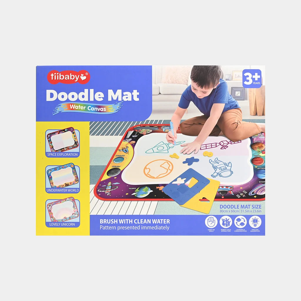 80x60cm Unicorn Doodle Water Magical Painting Play Mat