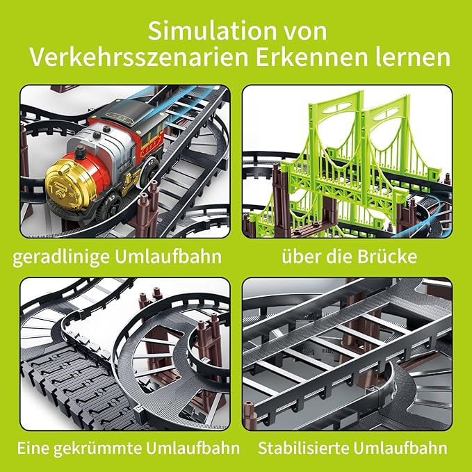 29Pcs Kids Classical Train Track Set